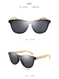 Frank Rimless Wooden Shades