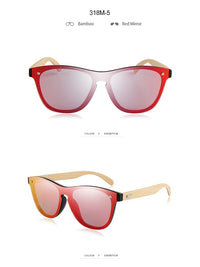 Frank Rimless Wooden Shades