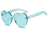 Heart Rimless Sunglass