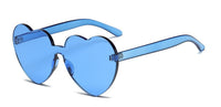 Heart Rimless Sunglass
