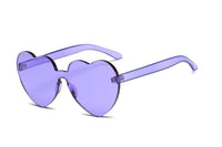 Heart Rimless Sunglass