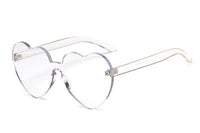 Heart Rimless Sunglass