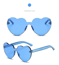 Heart Rimless Sunglass
