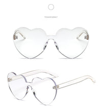 Heart Rimless Sunglass